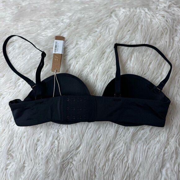 Skims Ultimate Push Up Strapless Bra Onyx Size 34A - Picture 5 of 7